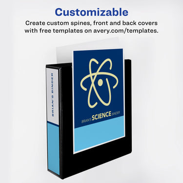 Avery Heavy-Duty View 3 Ring Binder, 2